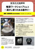 陶芸ワークショップ -透かし彫りのある器作り-(募集終了しました)